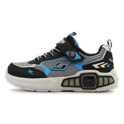 Skechers 400151 L Light Storm 3.0 Günlük Siyah-Mavi Çocuk Spor Ayakkabı - Skechers