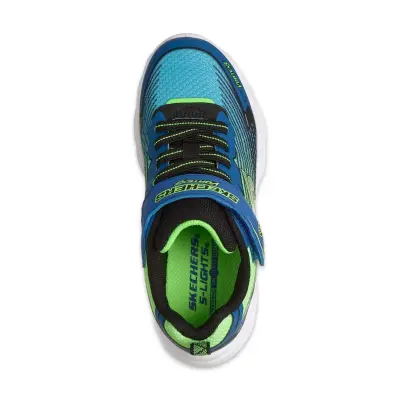 Skechers 400590L S Lights Vortex 3.0 Siyah-Mavi Erkek Çocuk Spor Ayakkabı - 3