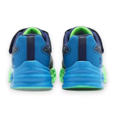 Skechers 400604K Vortex 2.0 Quantroid Mavi Erkek Çocuk Spor Ayakkabı - 4