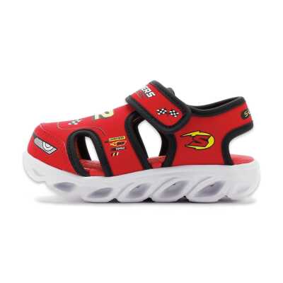 Skechers 400612 N S Lights Hypno Splash Hydro Fun Kırmızı Erkek Çocuk Sandalet - Skechers
