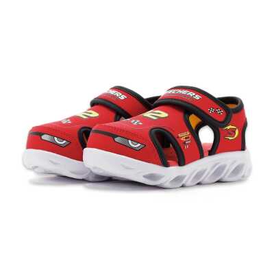 Skechers 400612 N S Lights Hypno Splash Hydro Fun Kırmızı Erkek Çocuk Sandalet - 3