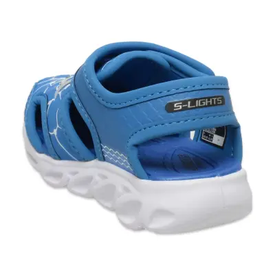 Skechers 400612 N S Lights Hypno Splash Hydro Fun Mavi Erkek Çocuk Sandalet - 4