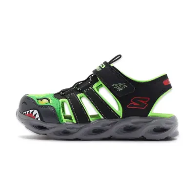 Skechers 400613L Thermo-Splash Hydro-Flare Yeşil Erkek Çocuk Sandalet - 1
