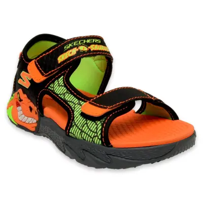 Skechers 400614L Creature-Splash Siyah Erkek Çocuk Sandalet - 1