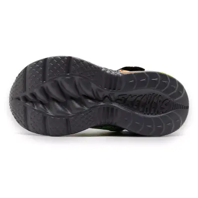 Skechers 400615K Dino-Lights Işikli Siyah Erkek Çocuk Spor Ayakkabı - 5