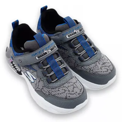 Skechers 400617K Creature Lights Günlük Gri Erkek Çocuk Spor Ayakkabı - 1