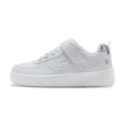 Skechers 400623L Sport Court 92 Show Maddox Beyaz Çocuk Spor Ayakkabı - 1