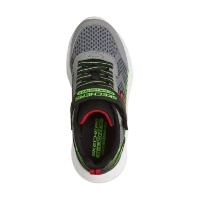 Skechers 401490L S Lights Meteor-Lights 2.0 Gri Erkek Çocuk Spor Ayakkabı - 3