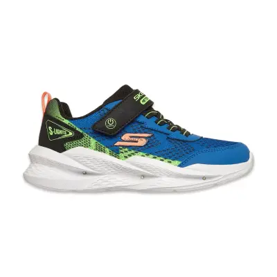 Skechers 401490L S Lights Meteor-Lights 2.0 Mavi Erkek Çocuk Spor Ayakkabı - 1