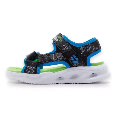 Skechers 401672L Sola Glow Sandal Aquatastic Siyah-Mavi Erkek Çocuk Sandalet - 2