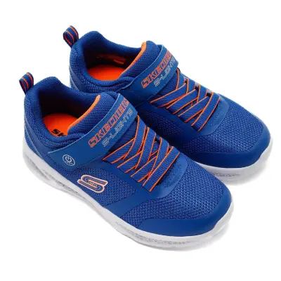 Skechers 401675K Skechers Meteor-Lights Mavi Çocuk Spor Ayakkabı - 1