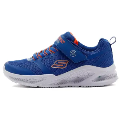 Skechers 401675K Skechers Meteor-Lights Mavi Çocuk Spor Ayakkabı - 2