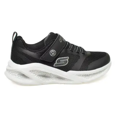 Skechers 401675K Skechers Meteor-Lights Siyah Çocuk Spor Ayakkabı - 2