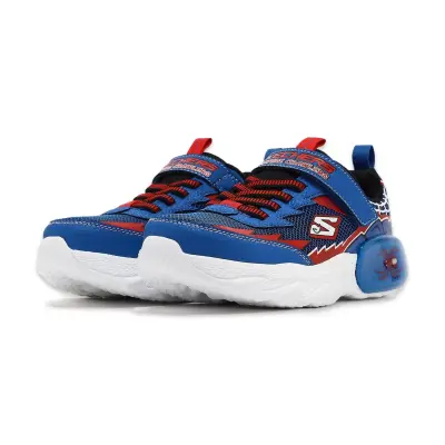 Skechers 402120 L Creature Crawlers Günlük Mavi Erkek Çocuk Spor Ayakkabı - 3