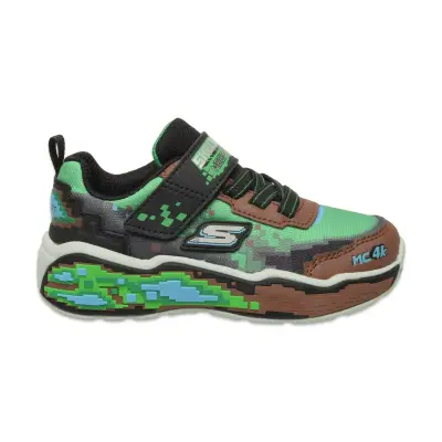 Skechers 402162N Mega Scene Yeşil Kız Çocuk Spor Ayakkabı - 1