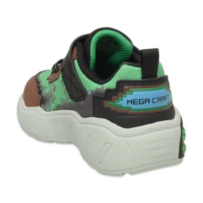 Skechers 402162N Mega Scene Yeşil Kız Çocuk Spor Ayakkabı - 4