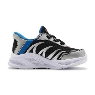 Skechers 403848N Slip-Ins Meteor-Lights Brisk-Beams Işikli Gümüş Çocuk Spor Ayakkabı - 2