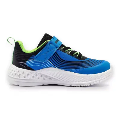 Skechers 403926B Microspec Advance Mavi Erkek Çocuk Spor Ayakkabı - 2