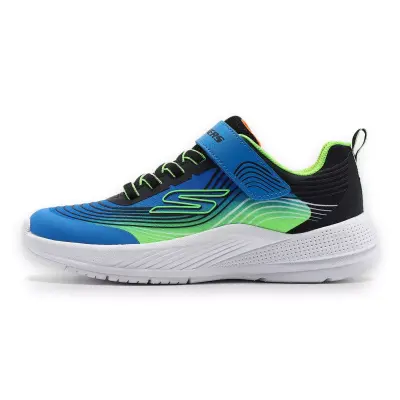 Skechers 403926K Microspec Advance Mavi Erkek Çocuk Spor Ayakkabı - 2
