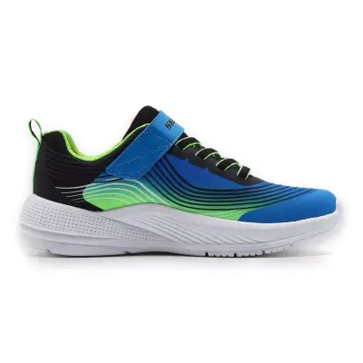 Skechers 403926K Microspec Advance Mavi Erkek Çocuk Spor Ayakkabı - 3