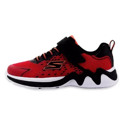 Skechers 403992L Wave Tek-Barnik Kırmızı Erkek Çocuk Spor Ayakkabı - 2