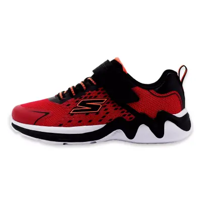 Skechers 403992L Wave TekBarnik Kırmızı Erkek Çocuk Spor Ayakkabı - 2