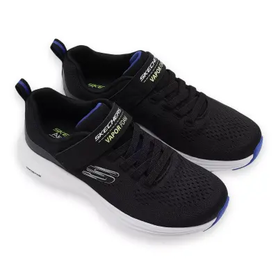 Skechers 404000L Vapor Foam Air-Cooled Memory Foam Mavi Erkek Çocuk Spor Ayakkabı 