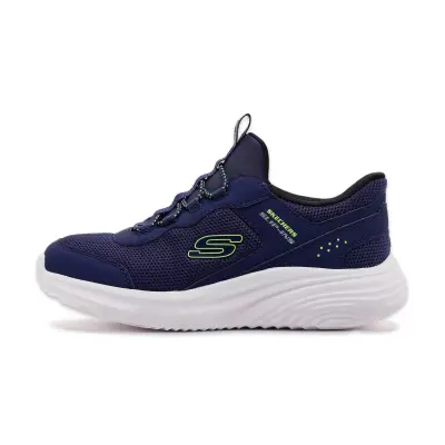 Skechers 404208 L Bounder Pro Slip-Ins Lacivert Erkek Çocuk Spor Ayakkabı 
