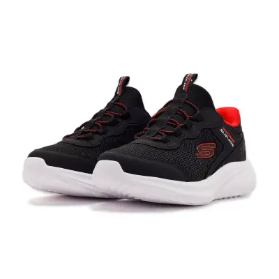 Skechers 404208 L Bounder Pro Slip-Ins Siyah Erkek Çocuk Spor Ayakkabı - 3