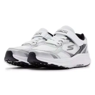 Skechers 405039L Go Run Consistent 2.0 Gümüş Çocuk Spor Ayakkabı - 3