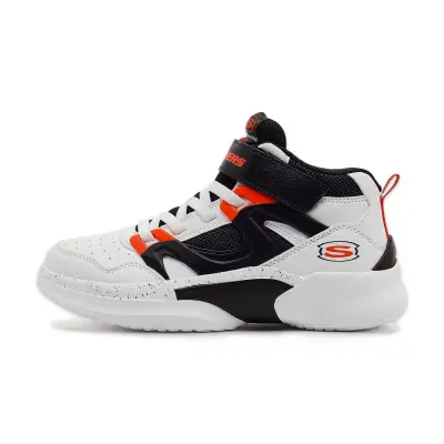 Skechers 406072 Skx Court Hype Günlük Beyaz-Siyah Erkek Çocuk Spor Ayakkabı - 1