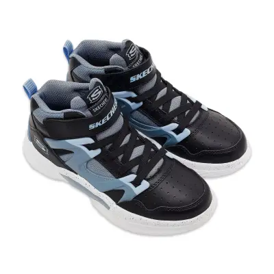 Skechers 406072 Skx Court Hype Günlük Siyah Erkek Çocuk Spor Ayakkabı - 3