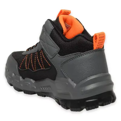 Skechers 406400 L Adventure Track Waterproof Gri Erkek Çocuk Bot - 4