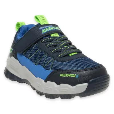Skechers 406402L Adventure Track Out Mavi Erkek Çocuk Ayakkabı 