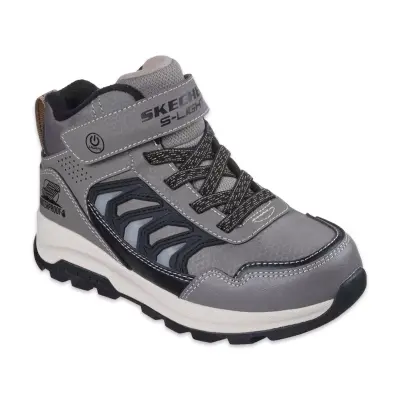 Skechers 406410-K Storm Blazer Glow Roam Wp Gri-Siyah Erkek Çocuk Bot - 1