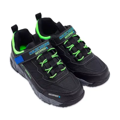 Skechers 406448 Velocitrek H2O Ranger Waterproof Siyah-Mavi Erkek Çocuk Spor Ayakkabı - 1