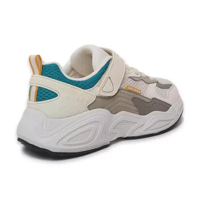 Skechers 419030L Mega-Quake Seismotech Krem Erkek Çocuk Spor Ayakkabı - 3