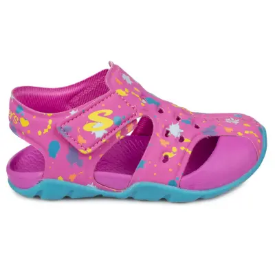 Skechers 86428 N Side Wave Lil Painter Pembe Çocuk Sandalet - 2