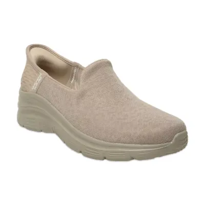 Skechers 896414Tk Fashion Fit Slip-Ins Günlük Bej Kadın Spor Ayakkabı - 1