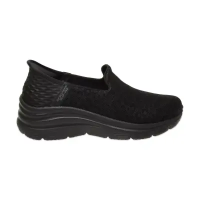 Skechers 896414Tk Fashion Fit Slip-Ins Günlük Siyah Kadın Spor Ayakkabı - Skechers (1)