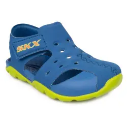 Skechers 92330 N Side Wave Mavi Erkek Çocuk Sandalet - 1