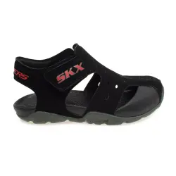 Skechers 92330 N Side Wave Siyah Erkek Çocuk Sandalet - 2