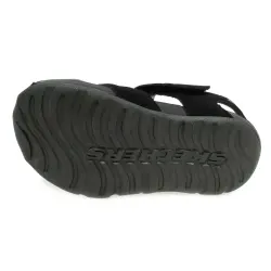 Skechers 92330 N Side Wave Siyah Erkek Çocuk Sandalet - 5