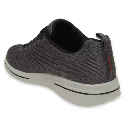 Skechers 999739Tk Burst Memory Foam Gri Erkek Spor Ayakkabı - 4