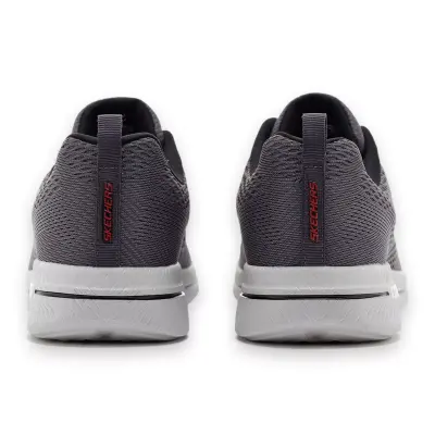 Skechers 999739Tk-M Burst Memory Foam Gri Erkek Spor Ayakkabı - 4