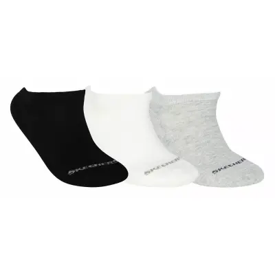 Skechers S192137 Low Cut Socks 3 Pack Çok Renkli Unisex Çorap - 1