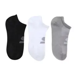 Skechers S192263 Socks U 3Pack Sneaker Cut Renkli Unisex Çorap 
