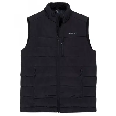 Skechers S212037 M Pocket Vest Siyah Erkek Yelek - 4