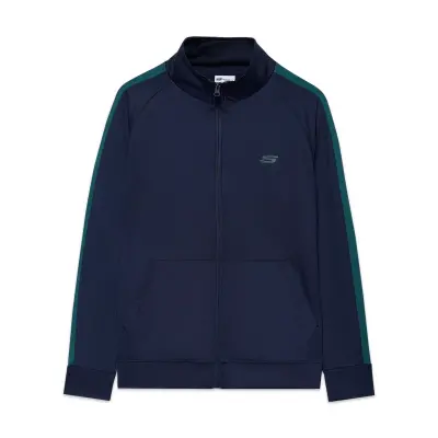 Skechers S212165 M Micro Essential Suit Lacivert Erkek Eşofman Takımı - Skechers (1)