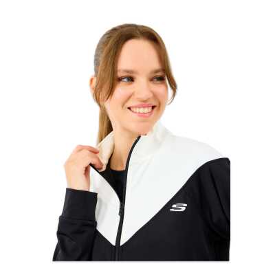 Skechers S212251 W Performance Track Suit Eşofman Takimi Siyah Kadın Eşofman Takımı - 5